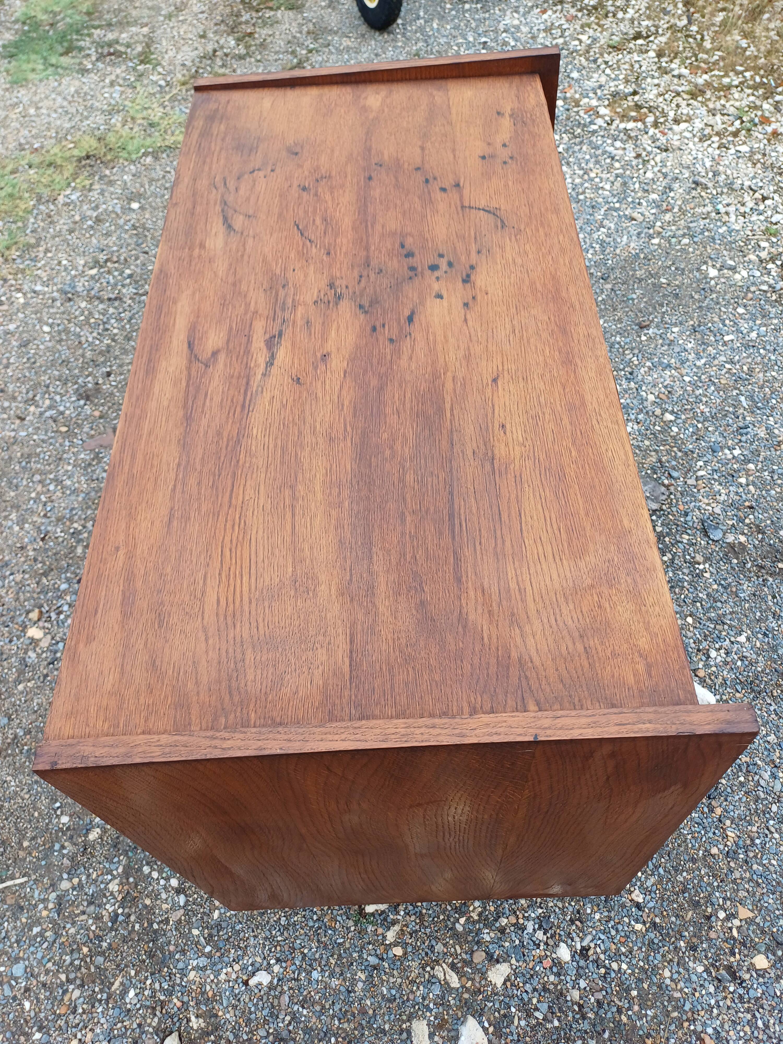 Vintage 50s Chest of Drawers with Compass Legs