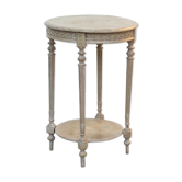 Quadpode pedestal Louis XVI in heter