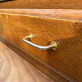 Commode vintage brune