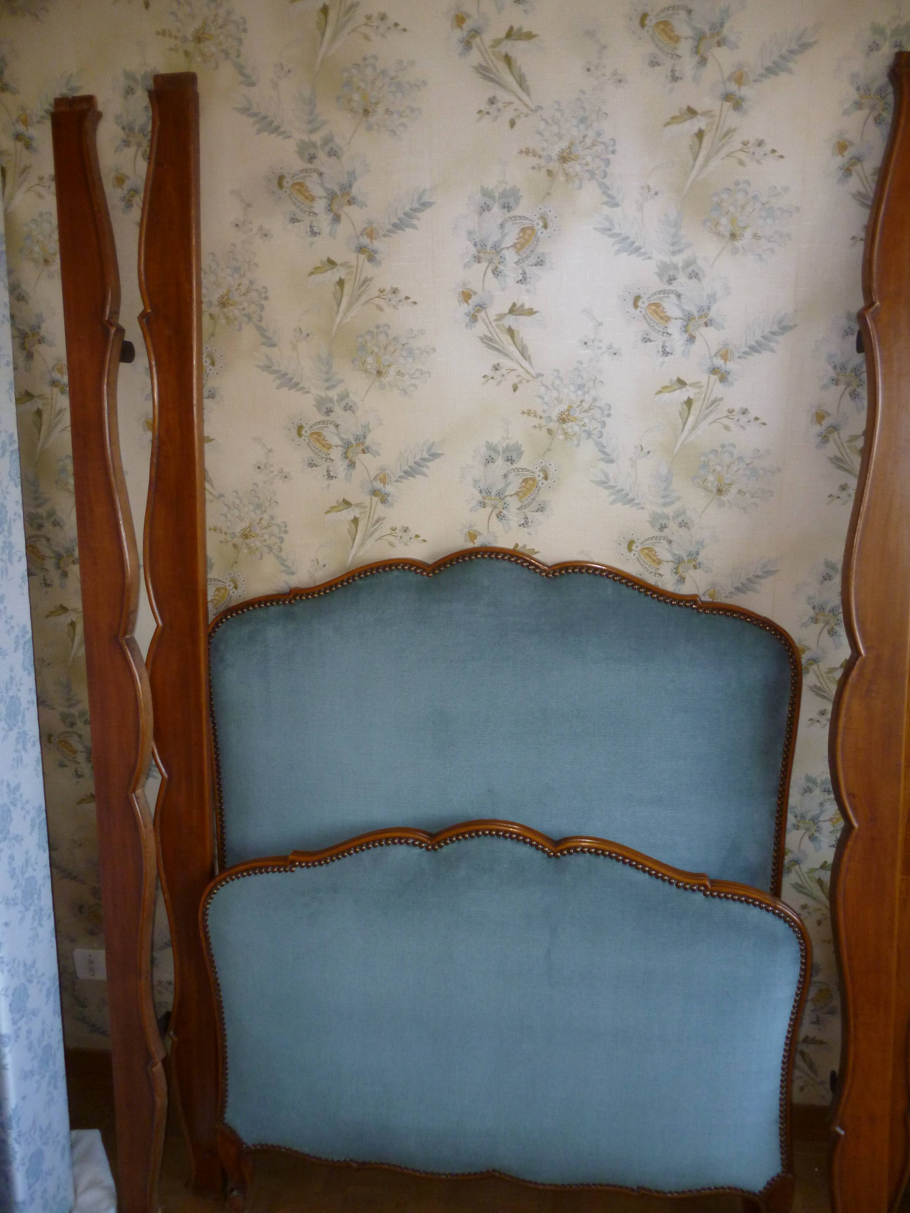 Paire de lits en 90 de style Louis XV