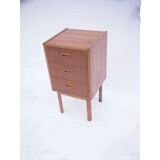 Small Swedish Scandinavian bedside cabinet