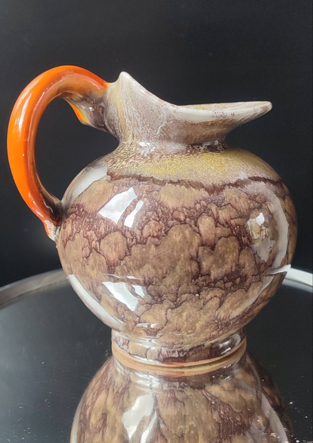 Ceramic pitcher by Roberto Rigon for Bertoncello, 1960s-70s