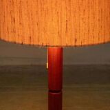Vintage Danish design table lamp in teak Domus