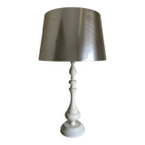 Lampe balustre XXL fonte 1970 Carnaby William Morris Revival