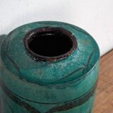 Large ancient turquoise green vase (circa 1820) #30