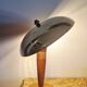 Art Deco articulated lamp - Wood and brass - 1930s period