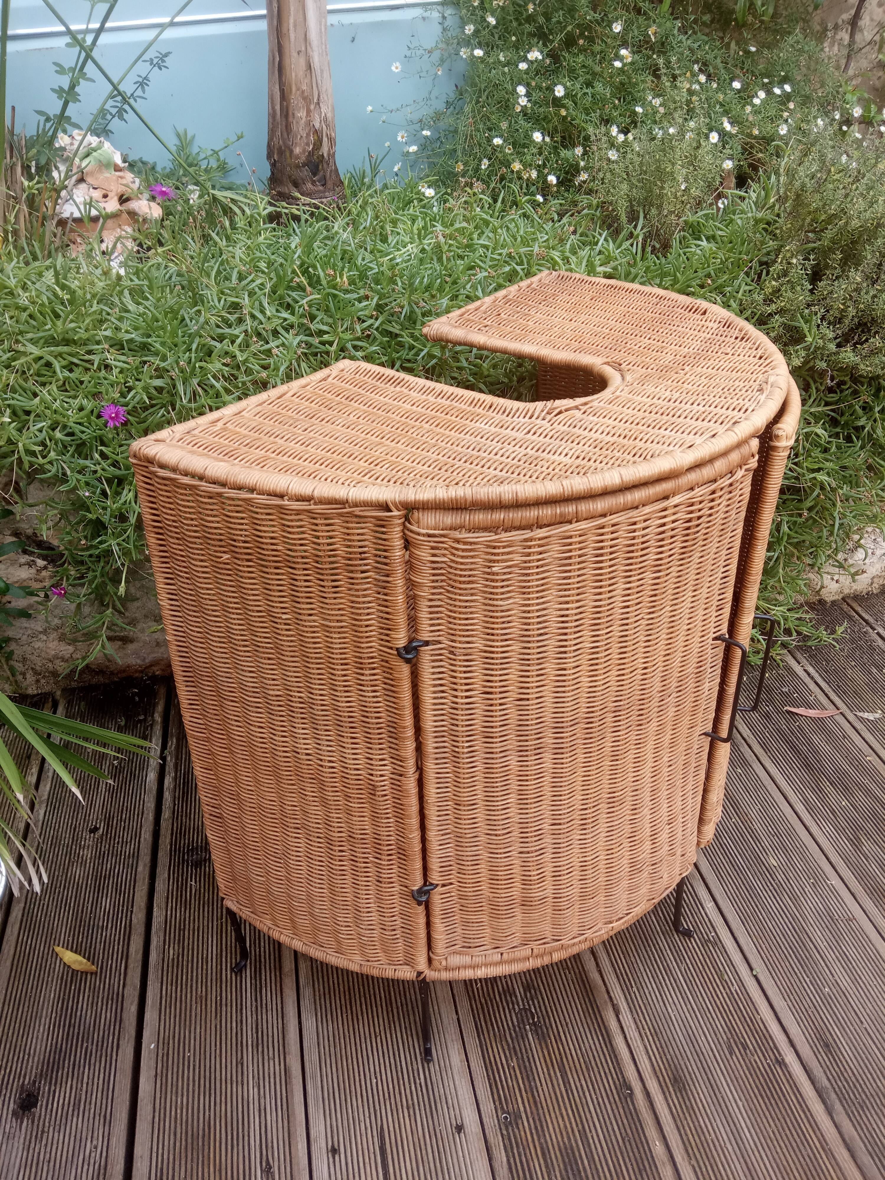 Vintage rattan furniture 50s