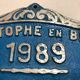 Plaque Competition Agricole Saint Christophe in Brionnais 1989