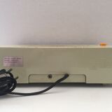 Old vintage electric alarm clock radio universum dcr-011 slat model