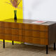 Enfilade scandinave vintage 120 cm