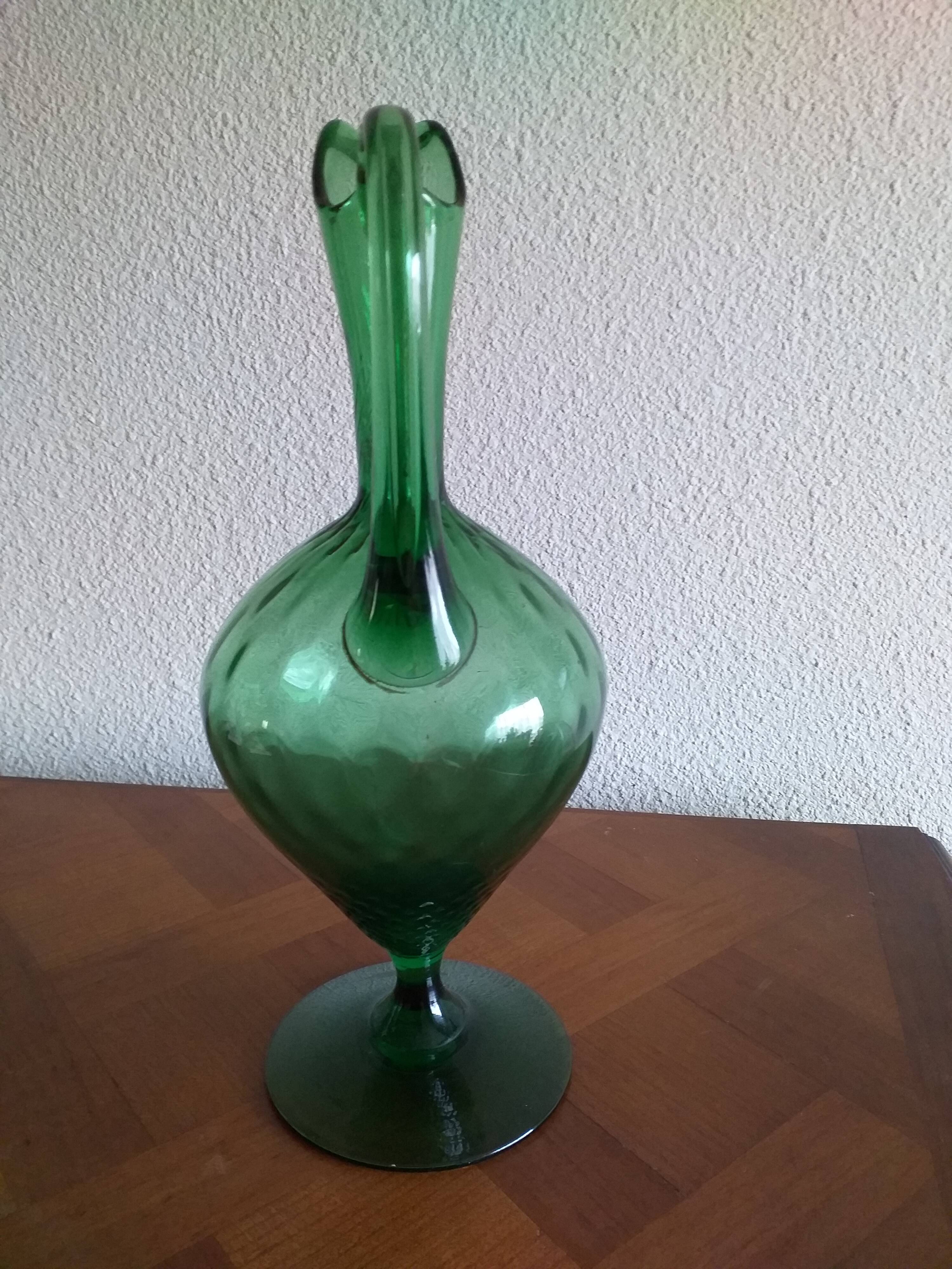 Aiguillere en verre fin souffle