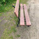 Banc de jardin fin 19ème
