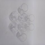 8 Baccarat crystal goblets, Richelieu model.