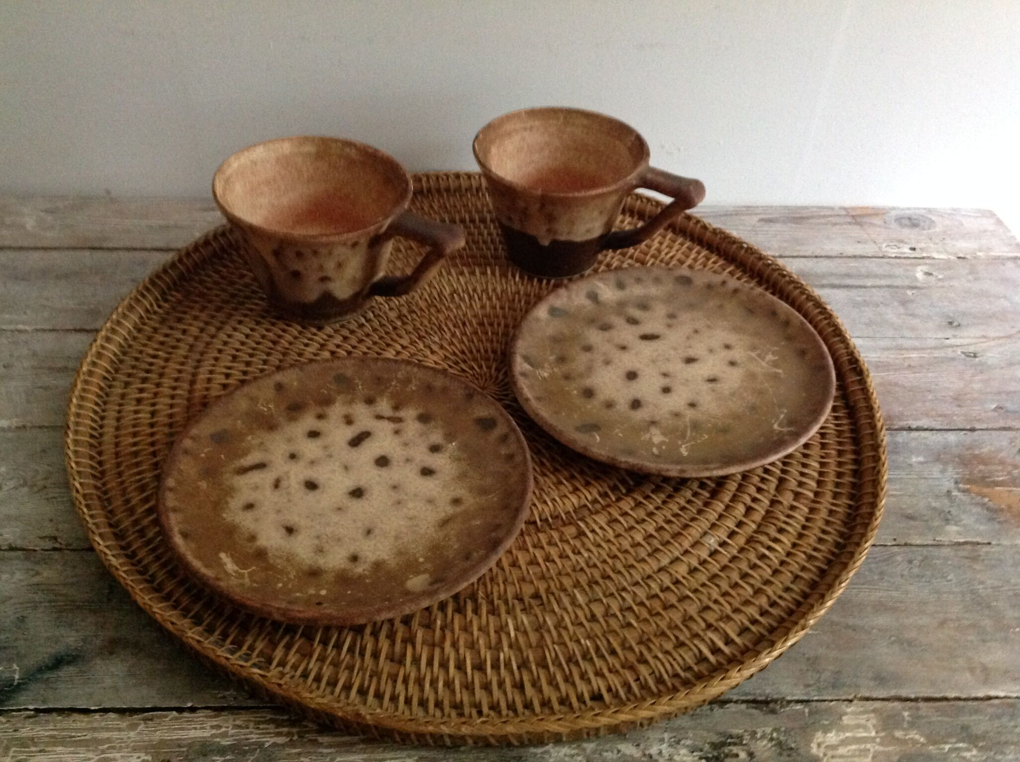 Duo de tasses à thé Vallauris