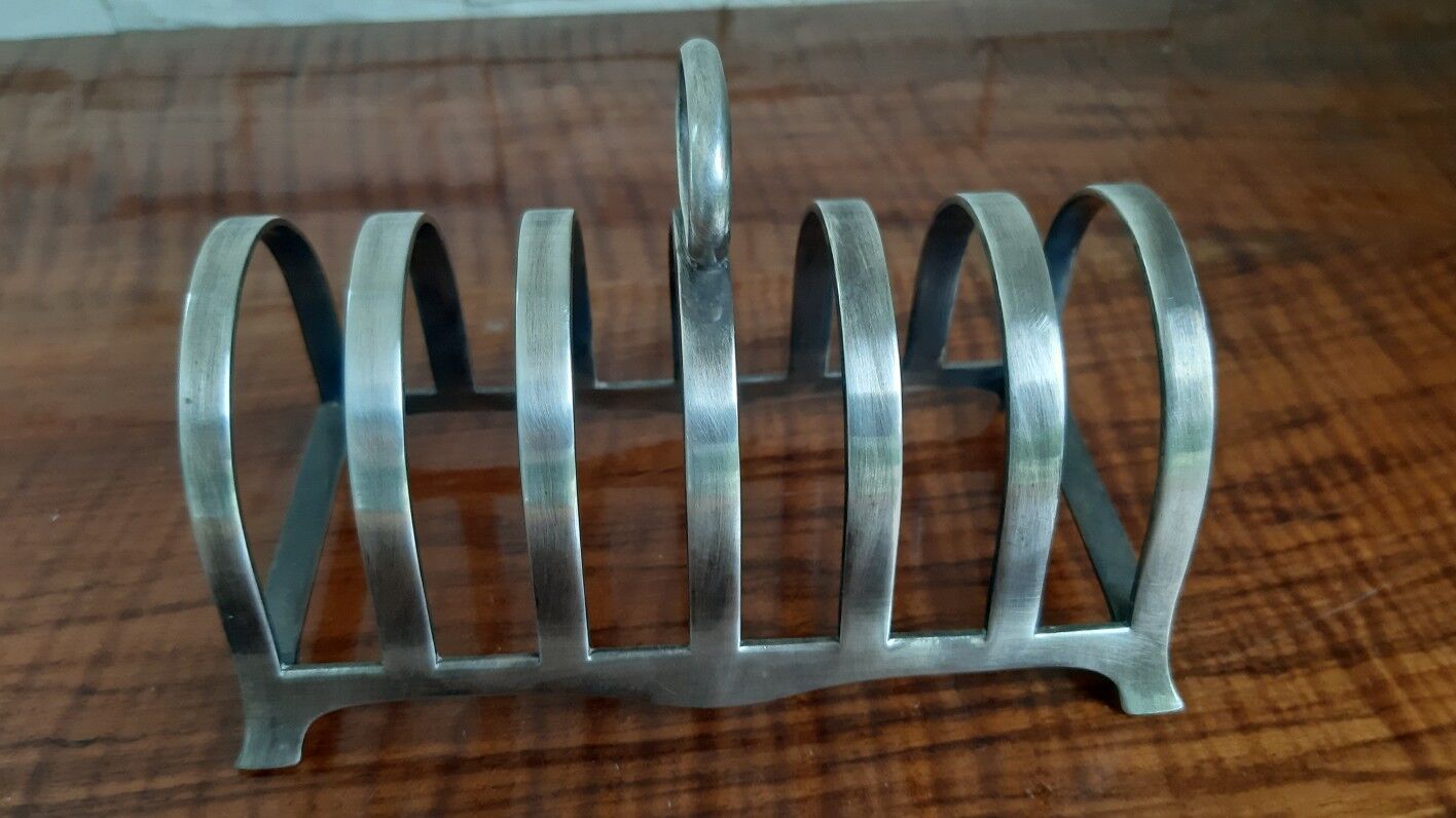 Toast door silver metal