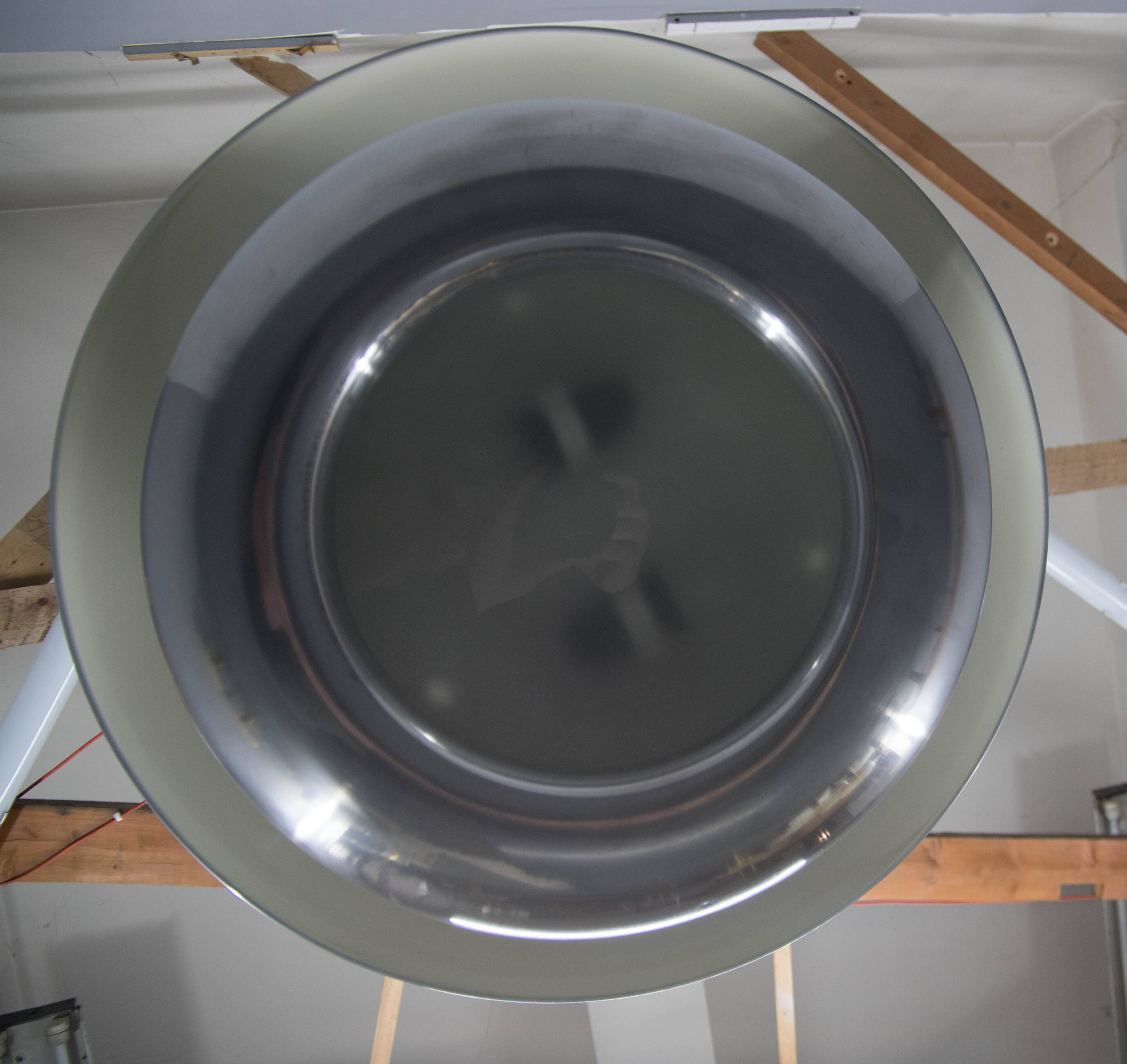 Large Bauhaus Chandelier by IAS, 1920s, Restored