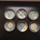6 Japanese stoneware bowls 10 cm