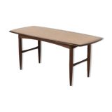 Mid-Century Modern Swedish Teak Coffee Table from HMB Möbler Rörvik, 1950s