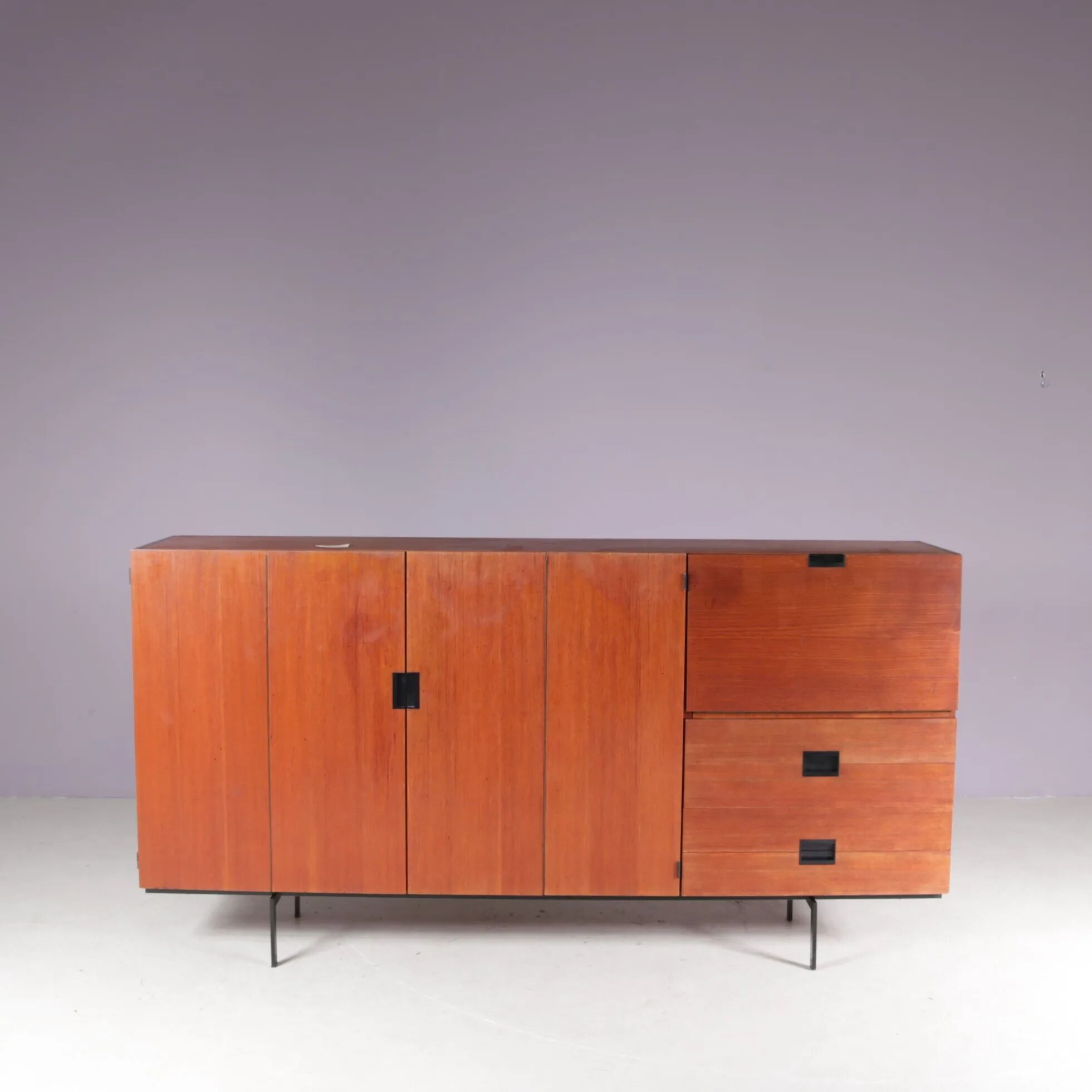 1950s Japanese series cabinet CU08 by Cees Braakman for Pastoe Netherlands