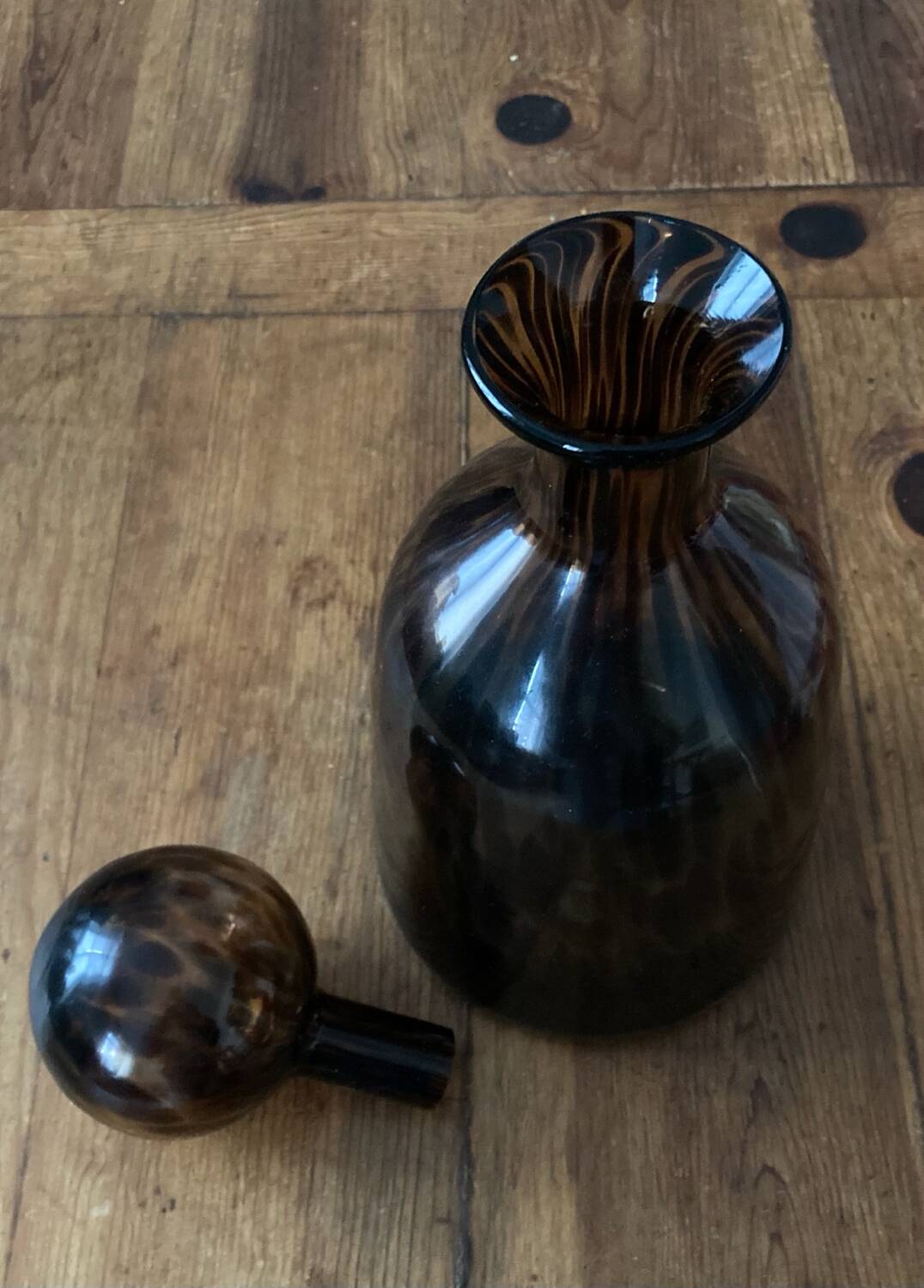 Carafe en verre