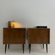 Pair of small vintage sideboards