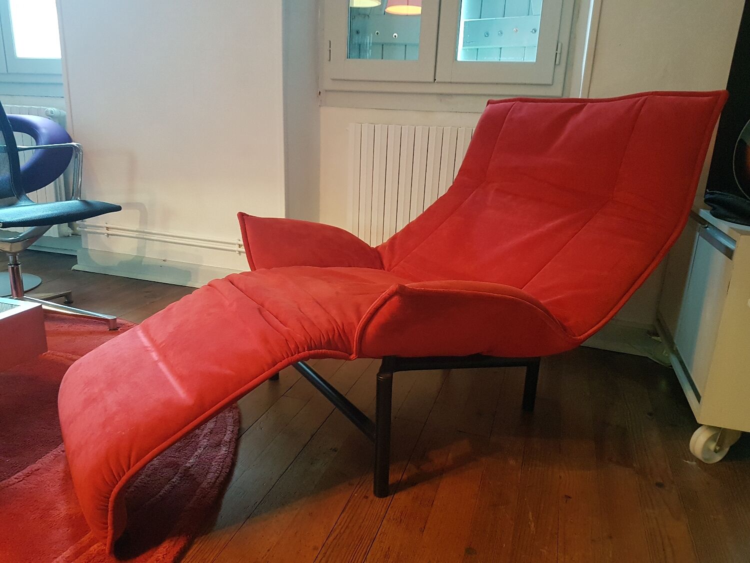Fauteuil Véranda Lounge de Vico Magistretti pour Cassina