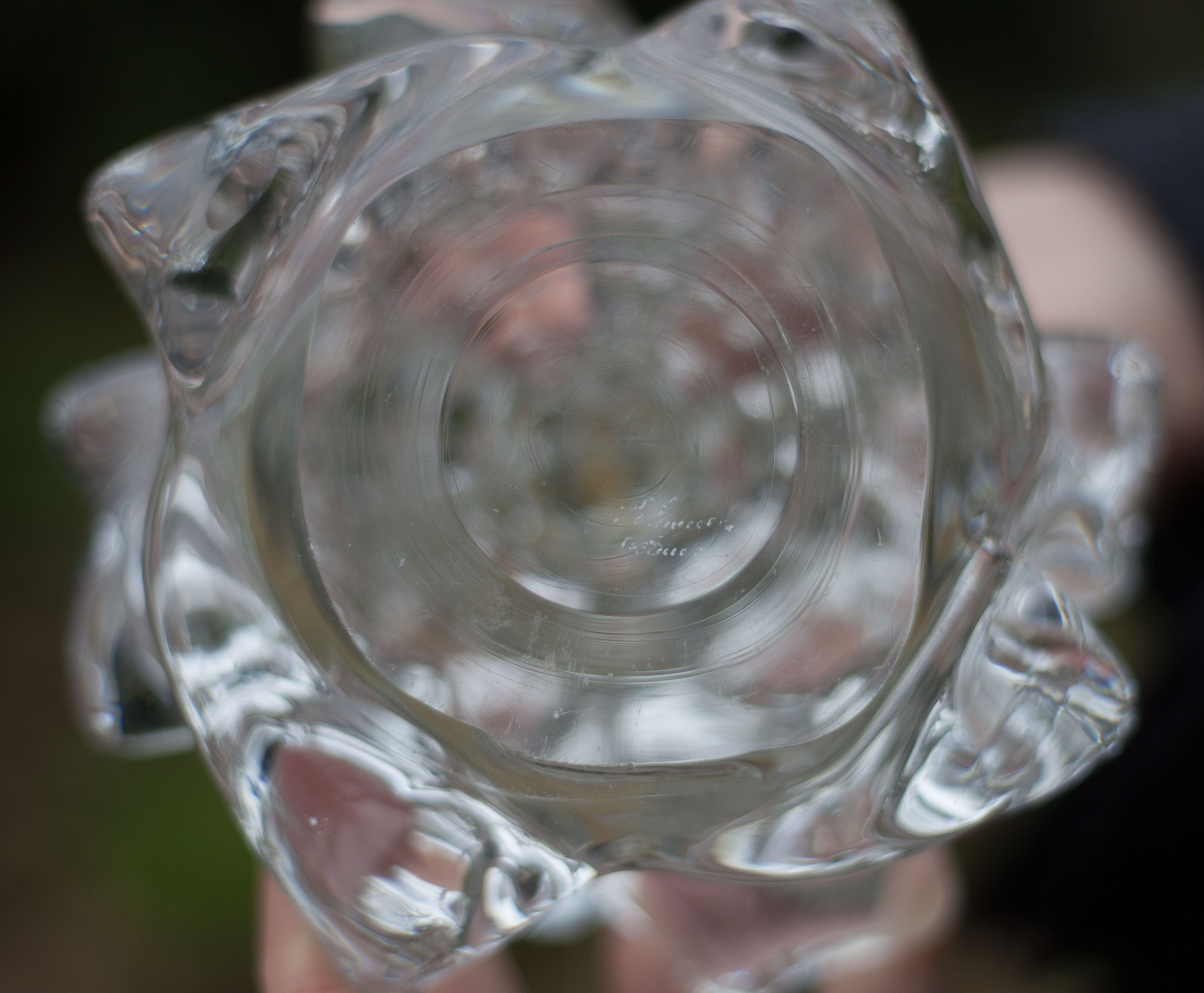 Lampe cristal vintage, pied de lampe, lampe de chevet, lampe à poser cristal schneider,60's