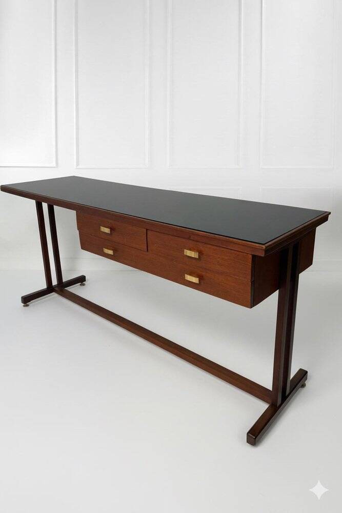 Mid-Century Dressing Table attributed to Silvio Cavatorta, Italy, 1950s