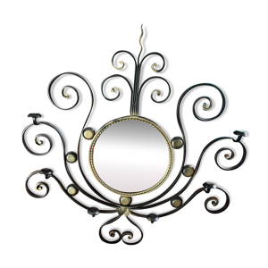 Miroir soleil en fer - vallauris