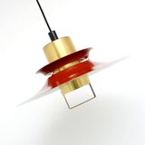 Burgundy VIntage Vitrika, Denmark 1960s