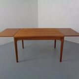 Extendable Teak Dining Table by Henning Kjærnulf for Velje Møbelfabrik, 1960s