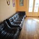 Ligne Roset Togo sofa, 3-seater, 2-seater, and corner in black leather.