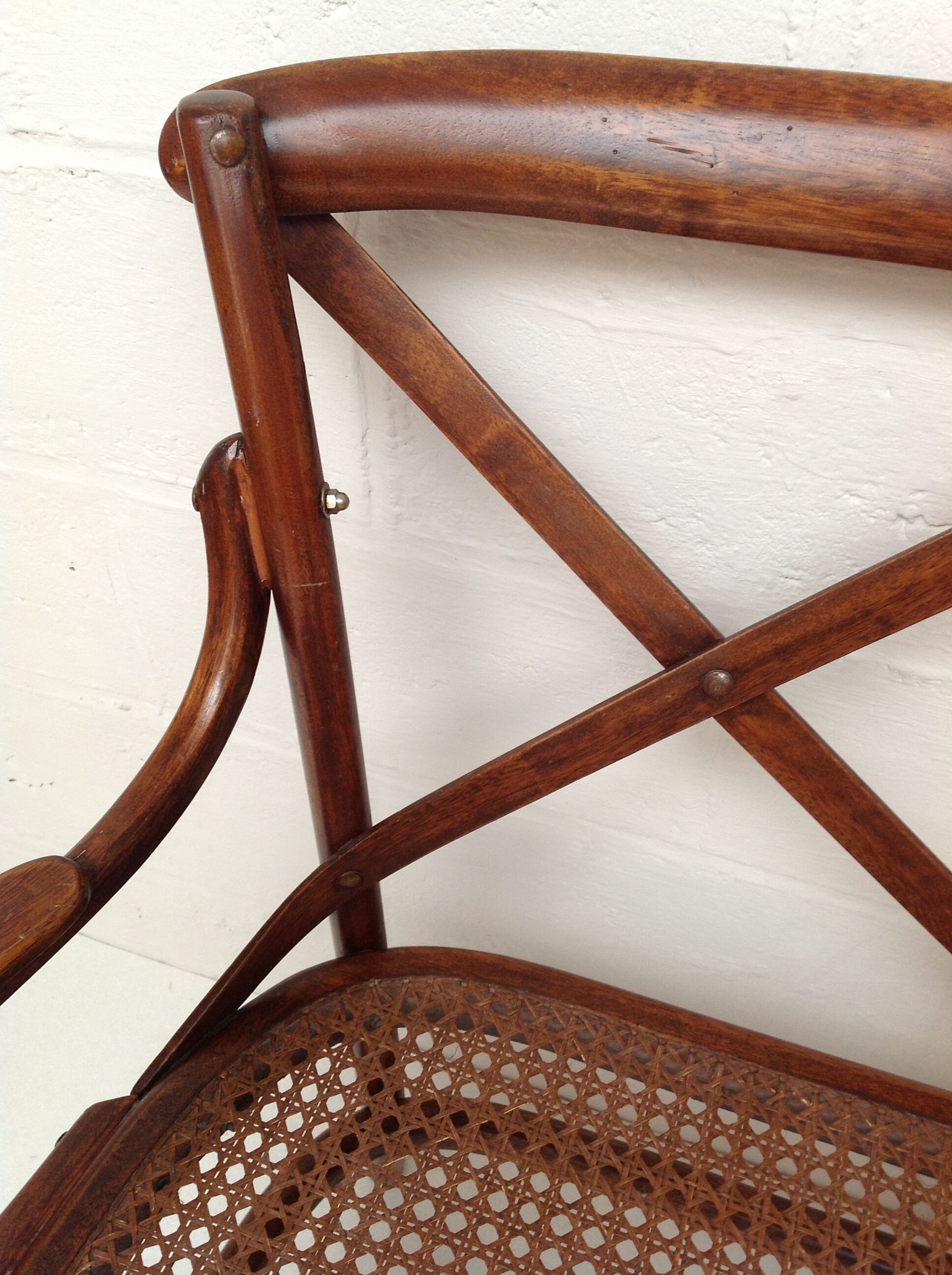 Wood bench and canning