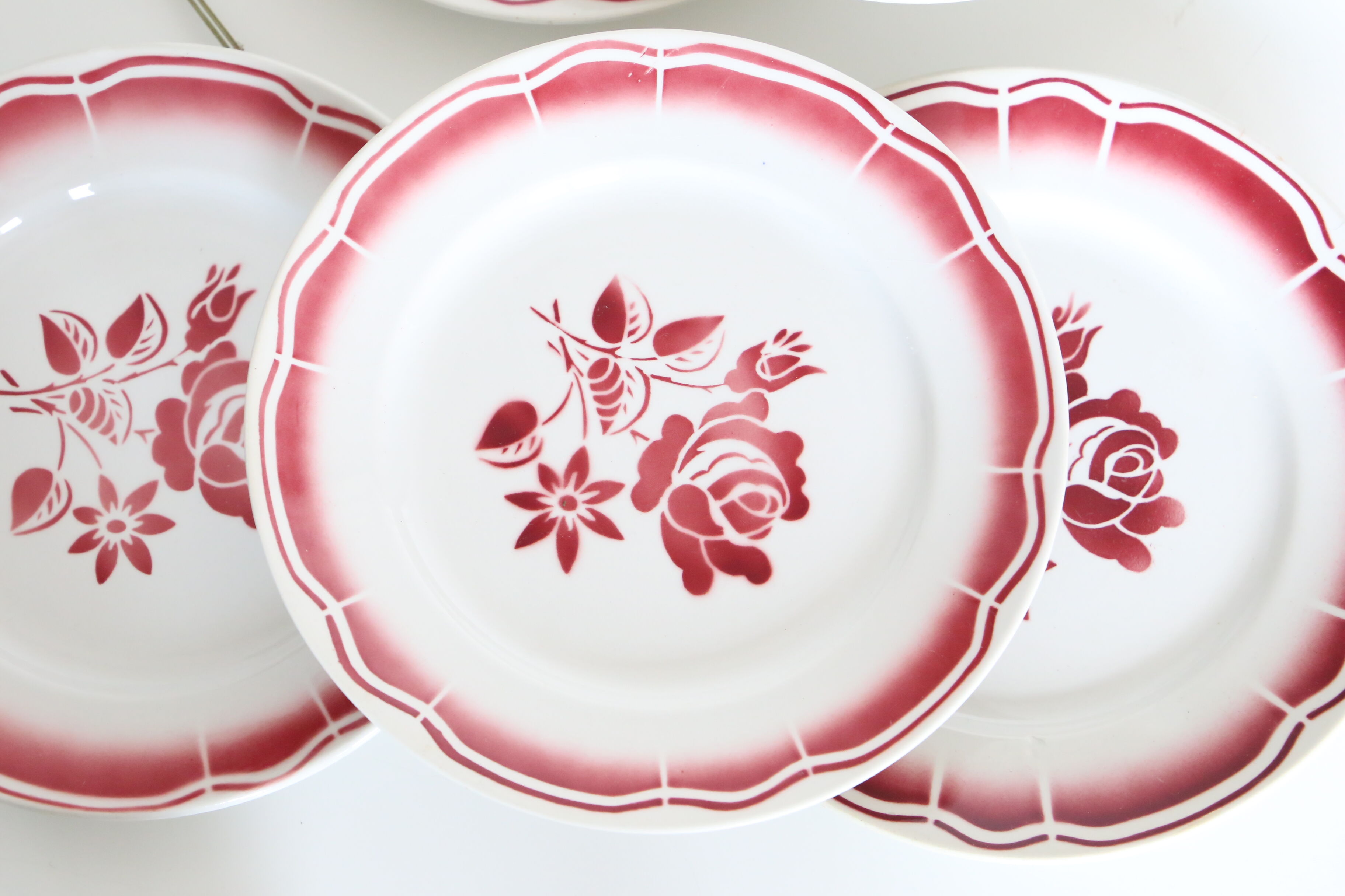 6 Flat Plates Badonviller