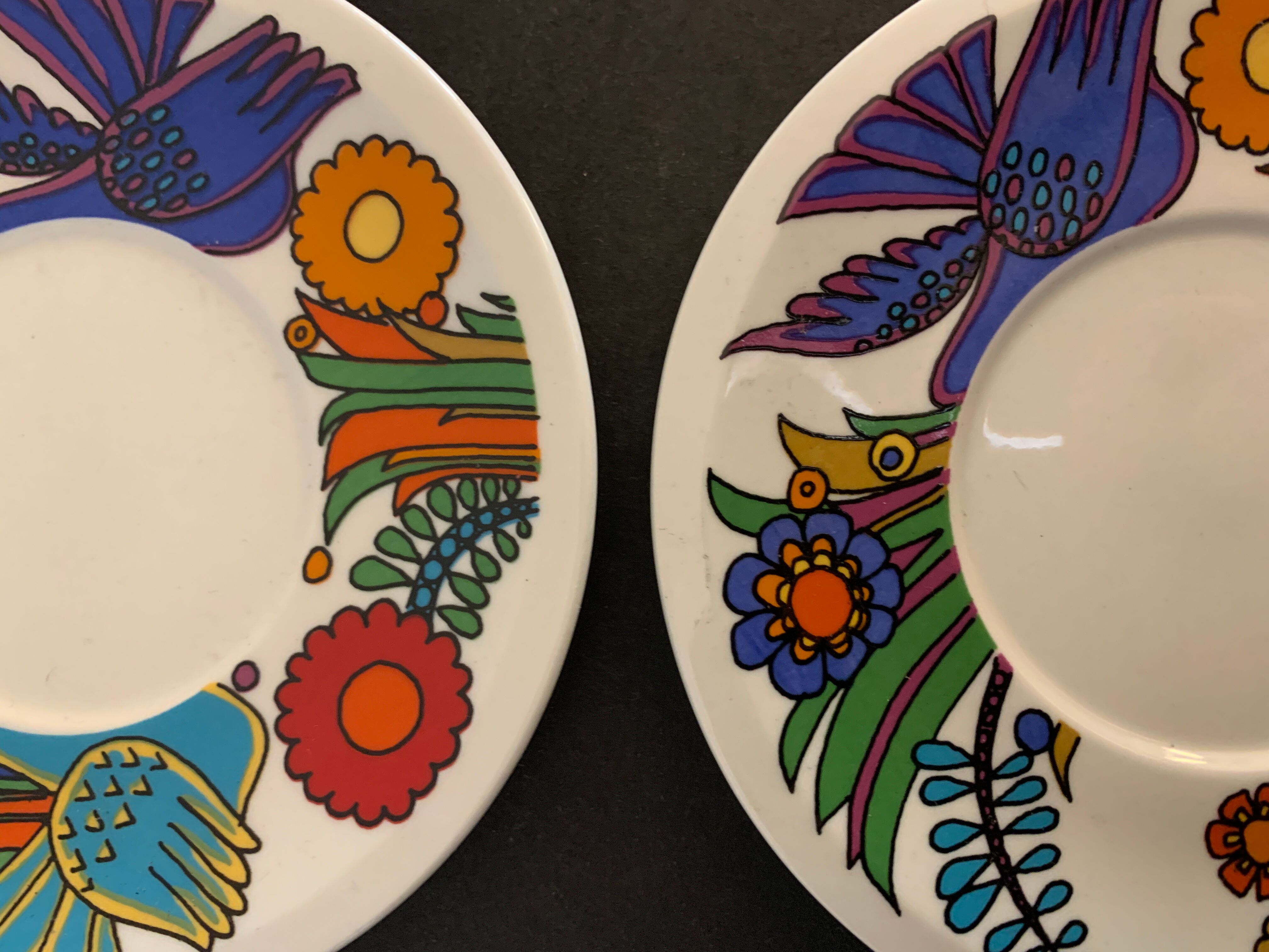6 plates or under cups Villeroy and Boch, Acapulco model