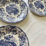 6 vintage dessert plates