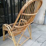 1960 rattan chair