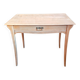 Art Nouveau desk in solid beech.
