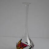 Vase soliflore en verre soufflé