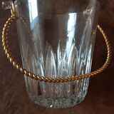 Crystal ice bucket