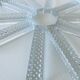 10 old crystal knife holders