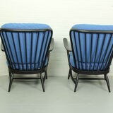 Canapé-lit modèle '355' et 2 fauteuils windsor, Lucian Ercolani pour Ercol