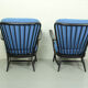 Lounge set with sofa daybed model ‘355’ and 2 windsor lounge chairs Lucian Ercolani for Ercol