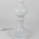 White Bishop chess lamp by Ivan Jakes, made of white glass, Czechoslovakia, 1970s.