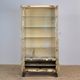 Vintage Steel And Glass Medical Cabinet, 1930's