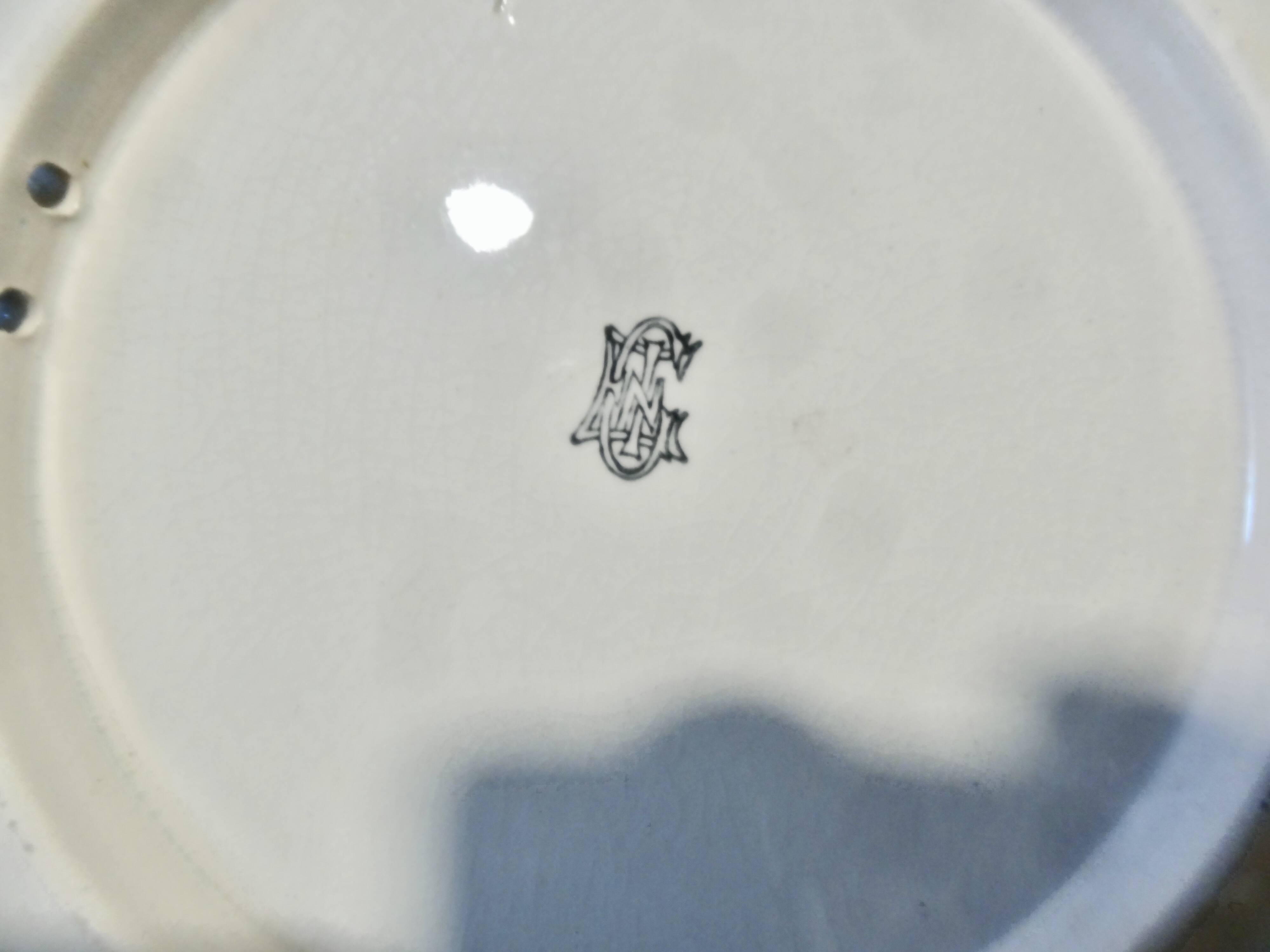 ceramic plate Gien