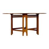 Vintage Mc Intosh Drop Leaf Teak Table.