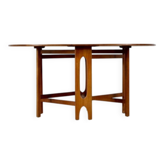 Vintage Mc Intosh Drop Leaf Teak Table.