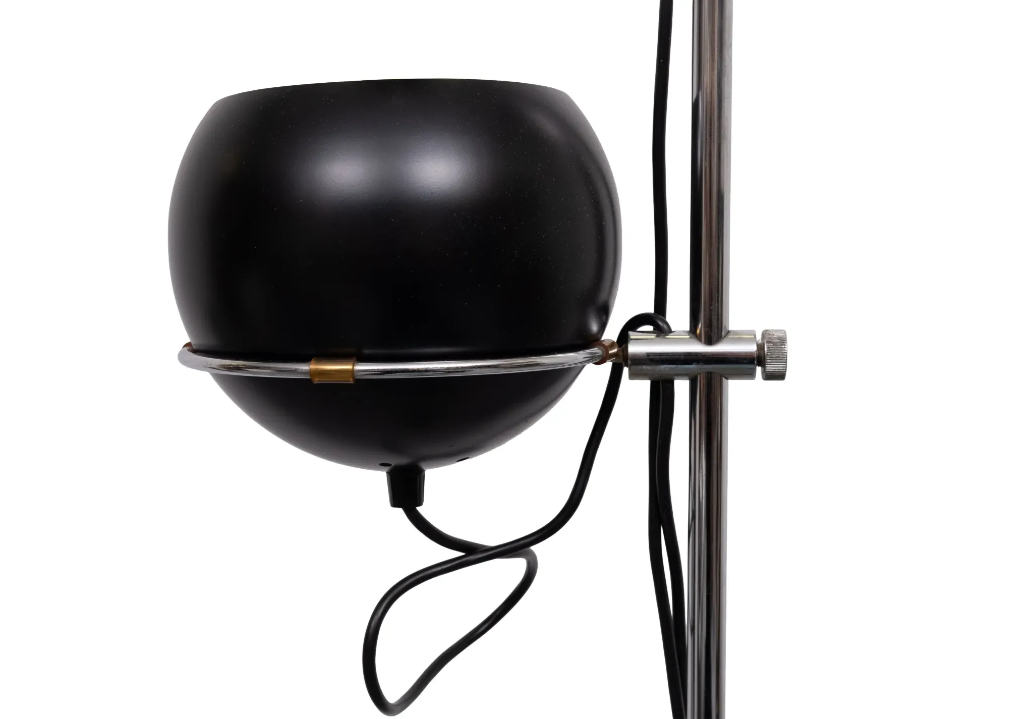 Lampe de sol Space Ace double œil Ball années 1970 Hollande