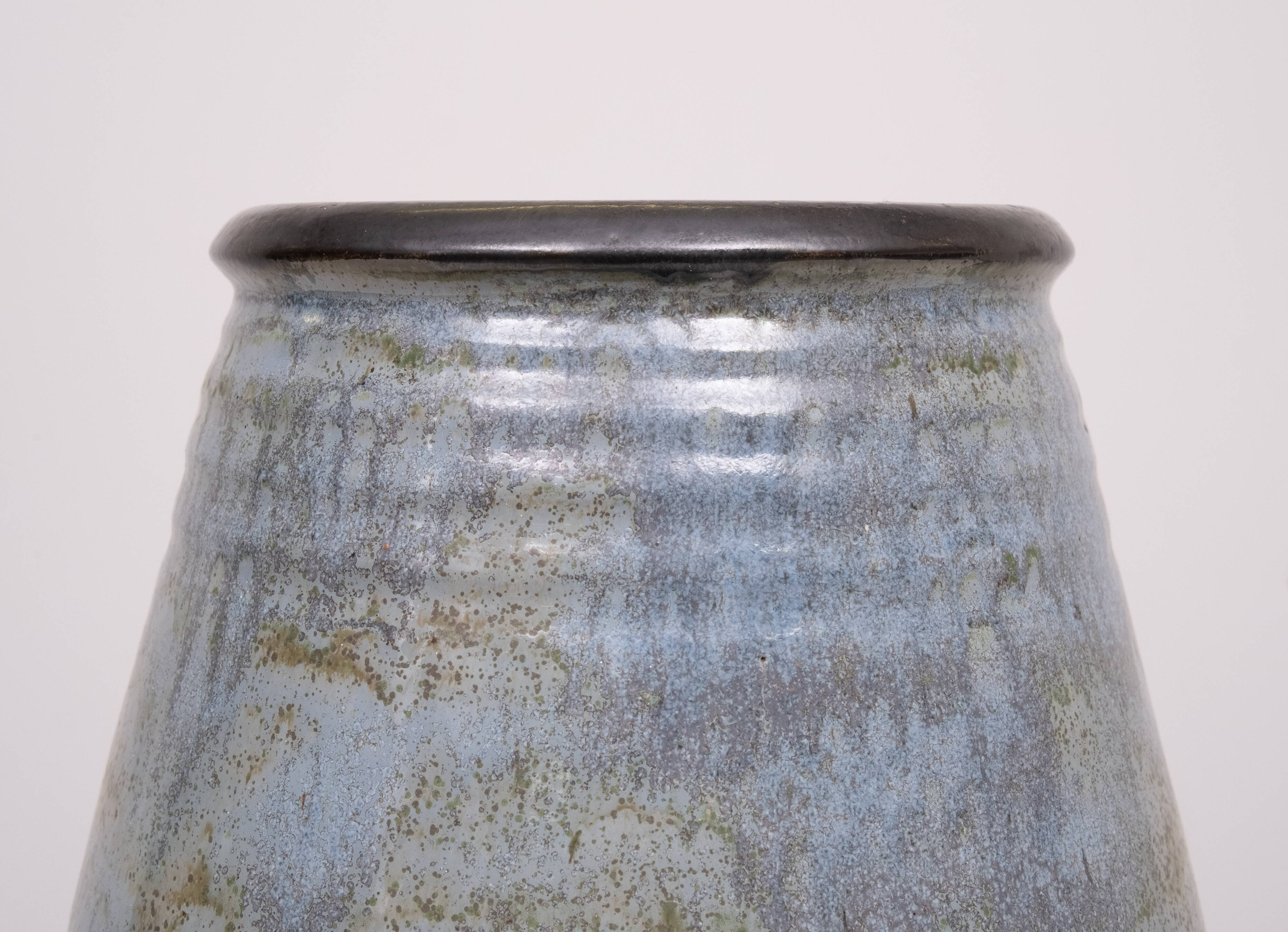 Stunning Large Art vase Roger Guèrin 1930s Belgium